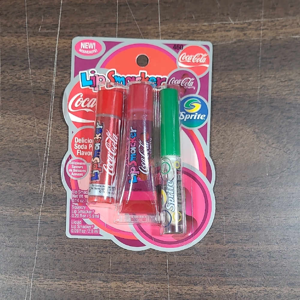 Coca Cola Lip Smacker Set - Red, Green